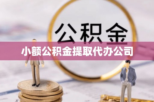 林芝小额公积金提取代办公司